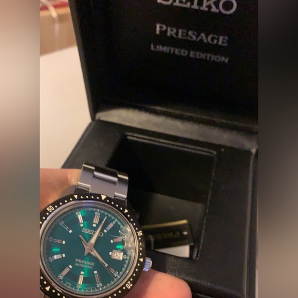 Seiko Presage SPB129j1. Green face automatic 1/1962 limited watch. - Picture 9 of 10